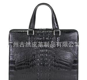 经典横款鳄鱼皮手提包 时尚与品质的奢华之选